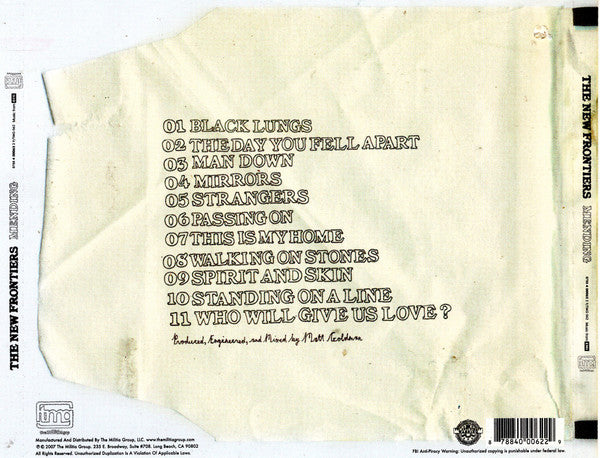 The New Frontiers : Mending (CD, Album)