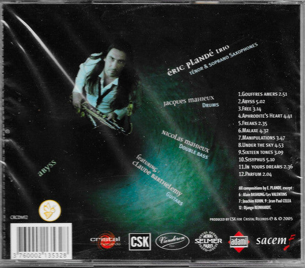 Eric Plandé Trio : Abyss (CD, Album)