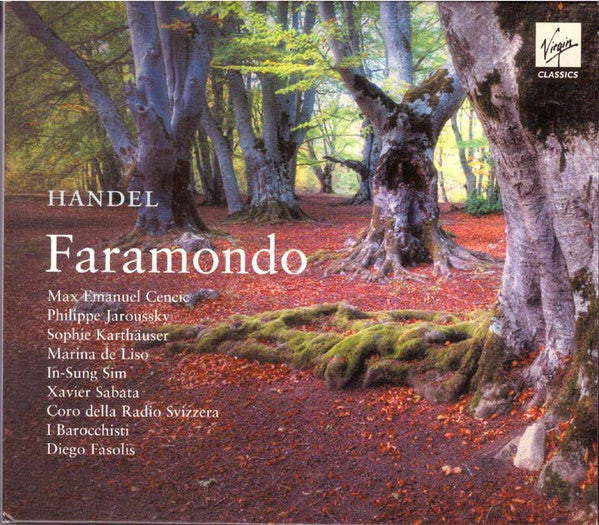 Georg Friedrich Händel - Max Emanuel Cencic, Philippe Jaroussky, Sophie Karthäuser, Marina De Liso, Xavier Sabata, In-Sung Sim, Coro Della Radio Televisione Della Svizzera Italiana, I Barocchisti, Diego Fasolis : Faramondo (3xCD, Album + Box, Sli)