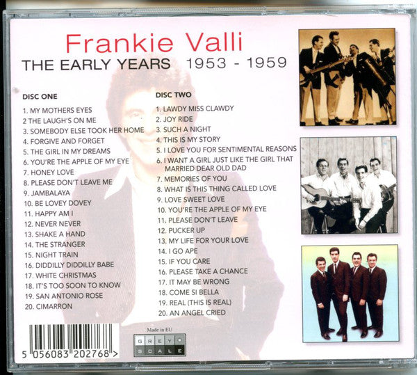 Frankie Valli : This Is My Story: The Early Years 1953-1959 (2xCD-ROM, Comp)