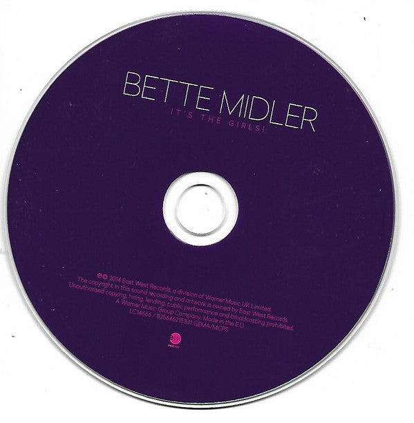Bette Midler : It's The Girls! (CD, Album)