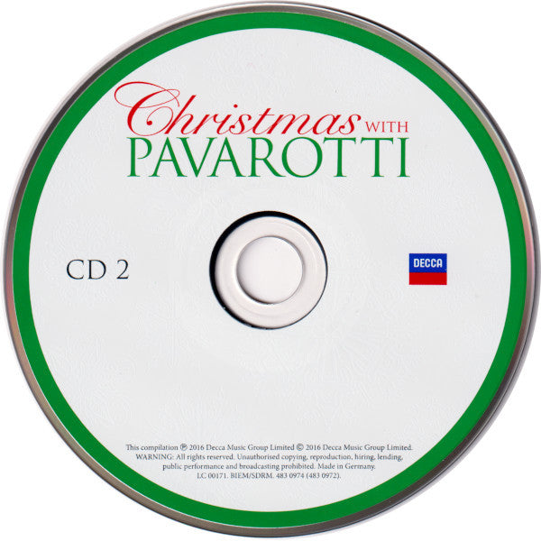 Luciano Pavarotti : Christmas With Pavarotti (2xCD, Comp)