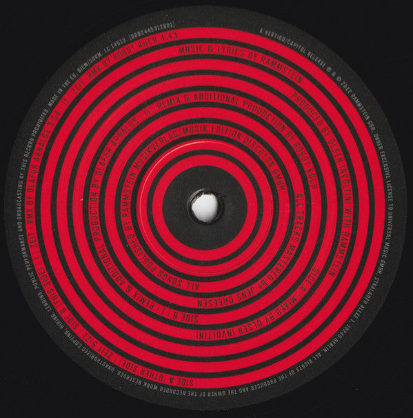 Rammstein : Zeit (10", Single, Ltd)