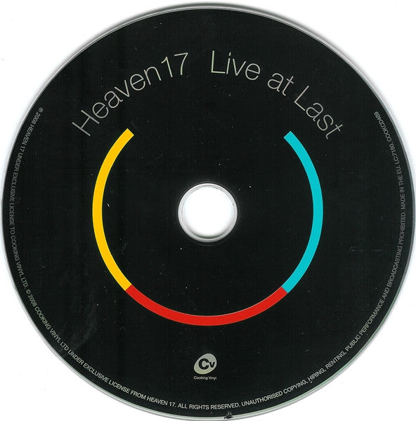 Heaven 17 : Live At Last (CD, Album, RE)