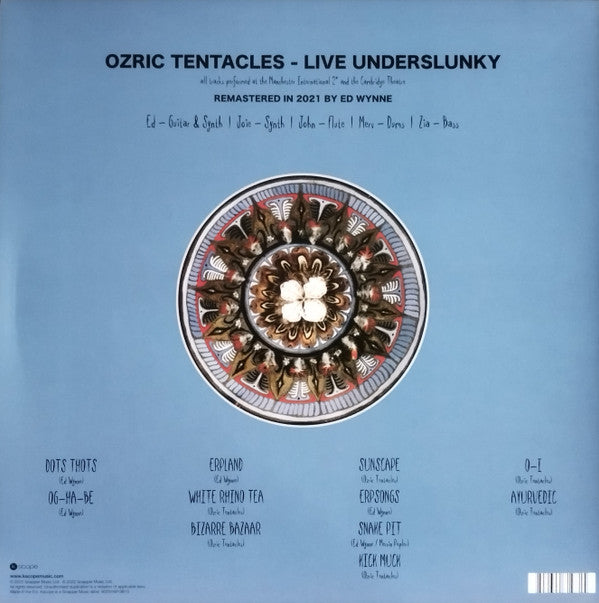 Ozric Tentacles : Live Underslunky (2xLP, Album, RE, RM)