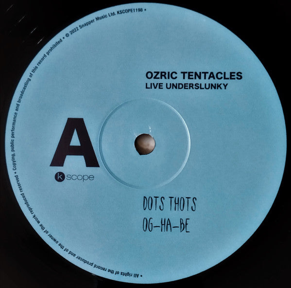 Ozric Tentacles : Live Underslunky (2xLP, Album, RE, RM)