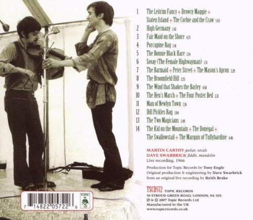 Martin Carthy And Dave Swarbrick : Both Ears And The Tail (CD, Album)