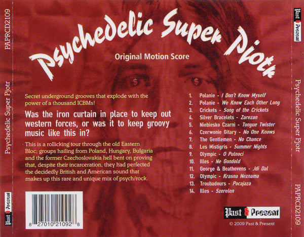Various : Psychedelic Super Pjotr - Original Motion Score (CD, Comp, RE)