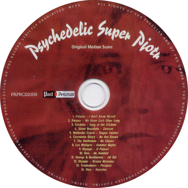 Various : Psychedelic Super Pjotr - Original Motion Score (CD, Comp, RE)