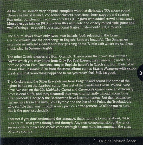 Various : Psychedelic Super Pjotr - Original Motion Score (CD, Comp, RE)