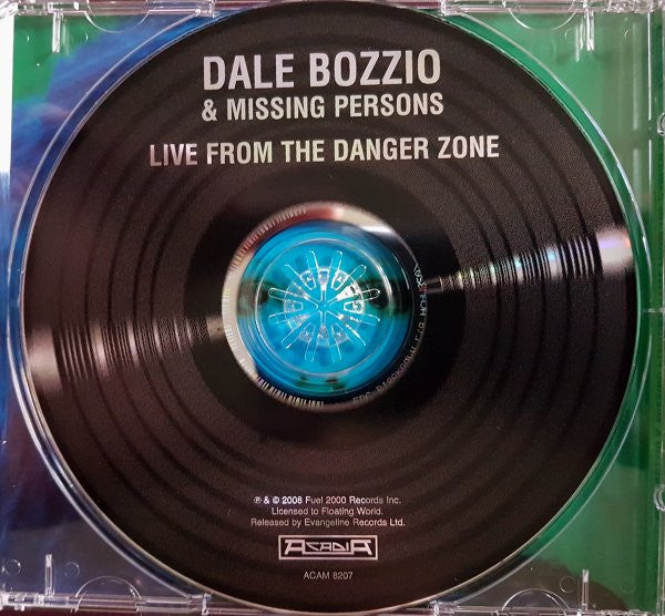 Dale Bozzio & Missing Persons : Live From The Danger Zone! (CD)