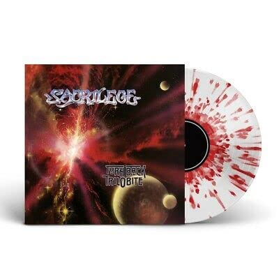 Sacrilege Turn Back Trilobite (Clear Red Splatter) 3xVinyl New Mint Metal