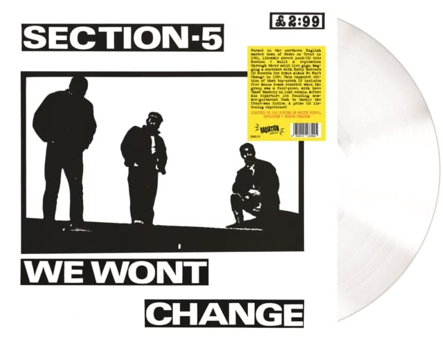 Section 5 We Won't Change Vinyl New Mint Rock