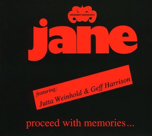 Jane Proceed With Memories. CD New Mint Rock