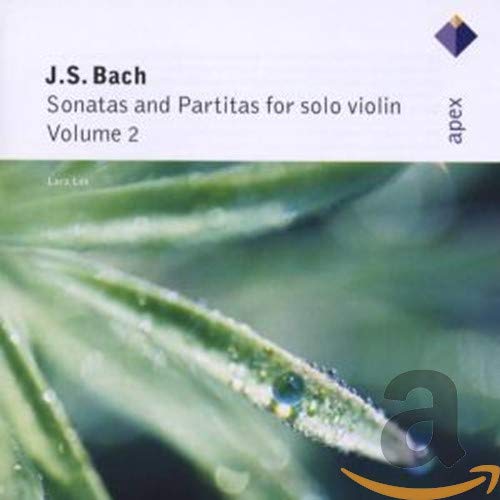 Lara Lev Bach: Sonatas And Partitas For Solo Violin Vol. 2 CD New Mint Chamber