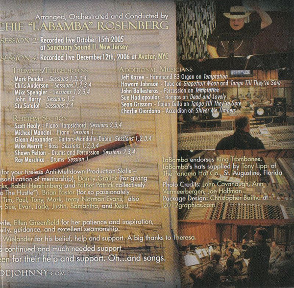 Southside Johnny With LaBamba's Big Band : Grapefruit Moon (The Songs Of Tom Waits) (CD, Album)