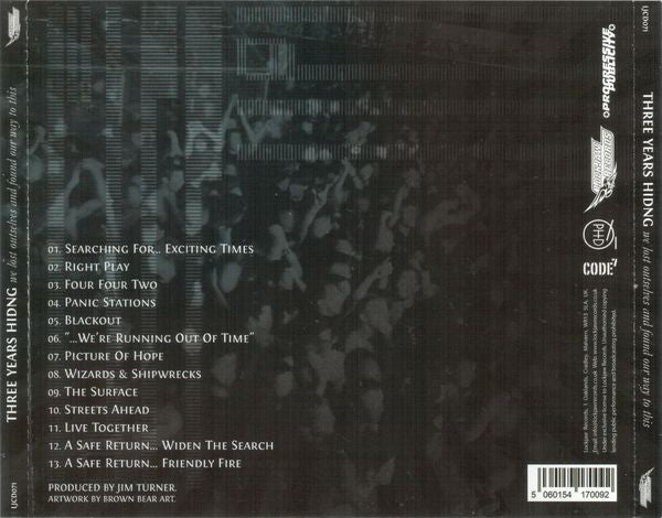 Three Years Hiding : We Lost Ourselves & Found Our Way To This (CD, Album)