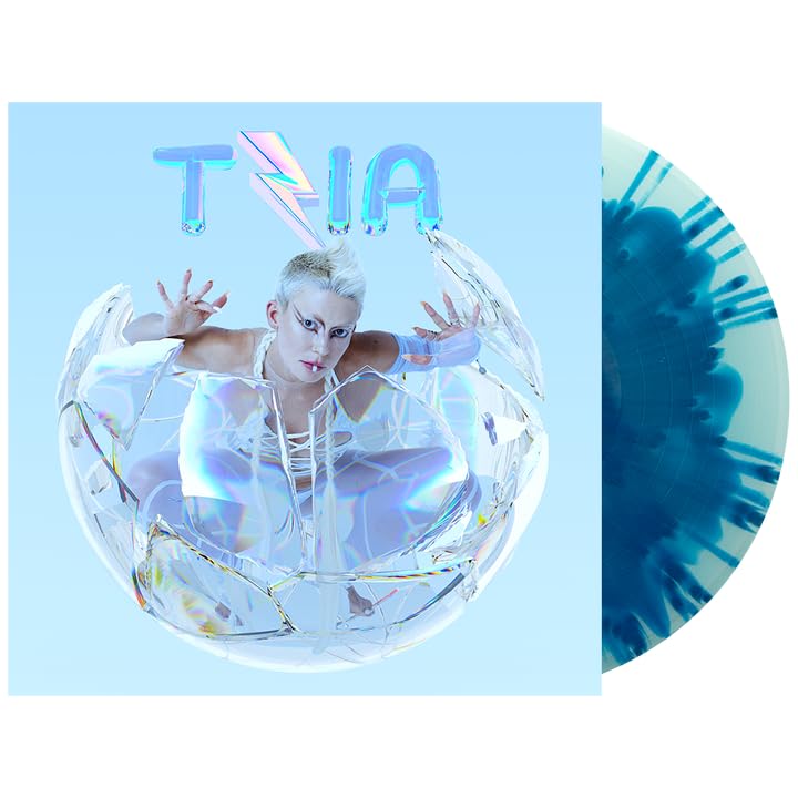Megmyers Meg Myers - Tzia Exclusive Cloudy: Trans. Aqua Blue + Trans Electric Blue Color Vinyl New Mint Electronic
