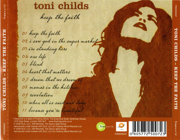 Toni Childs : Keep The Faith (Gratitude Edition) (CD, Album)