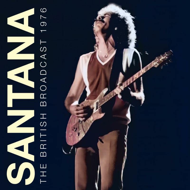 Santana British Broadcast, 1976 CD New Mint Rock