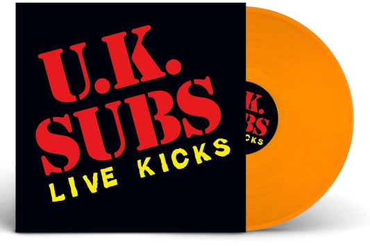 Uk Subs Live Kicks (Orange) Vinyl New Mint Punk