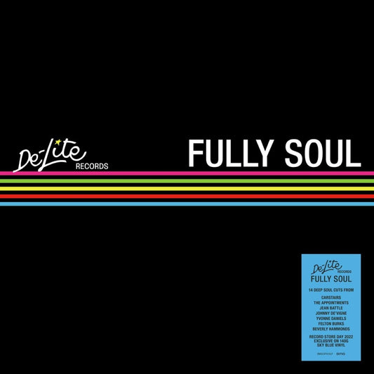 Various Artists De-Lite Fully Soul Vinyl New Mint R&B