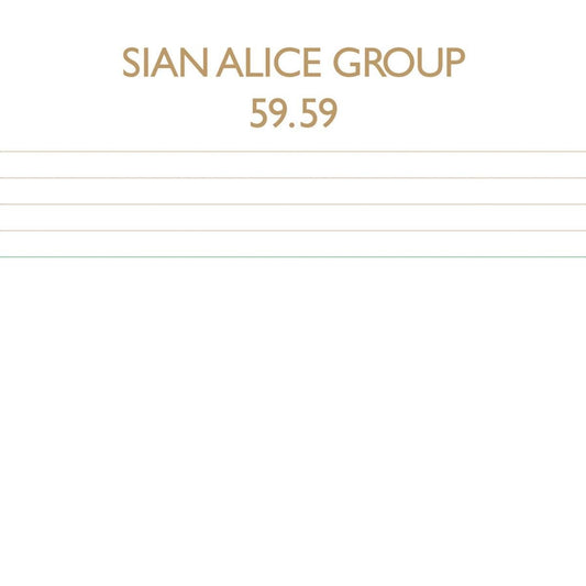 Sian Alice Group 59.59 CD New Mint Rock
