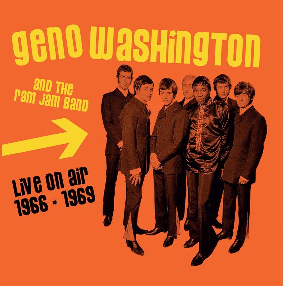 Geno Washington & Ram Jam Band Live On Air 1966 - 1969 CD New Mint Rock