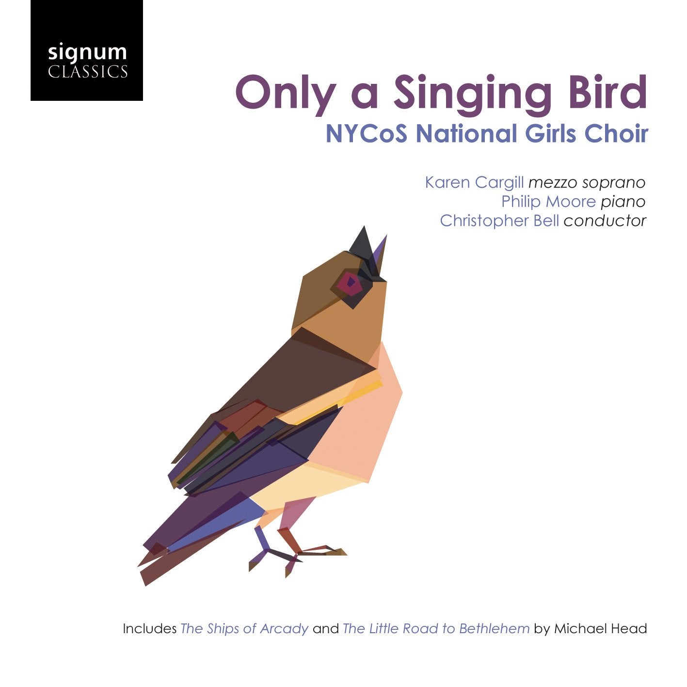 Nycos National Girls Choir Only A Singing Bird CD New Mint Classical