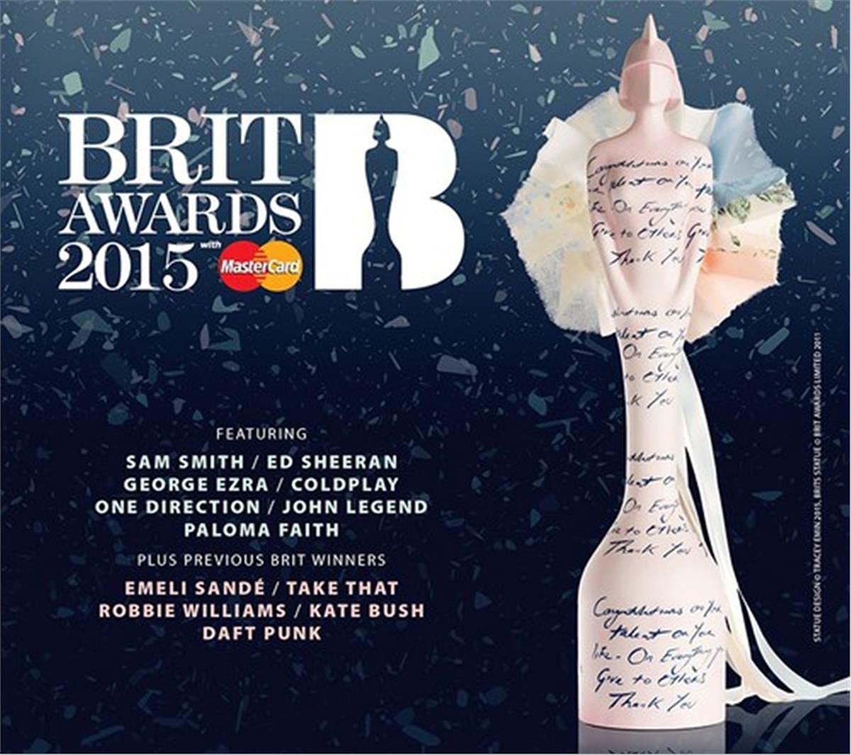 Various Artists Brit Awards 2015 CD New Mint Pop