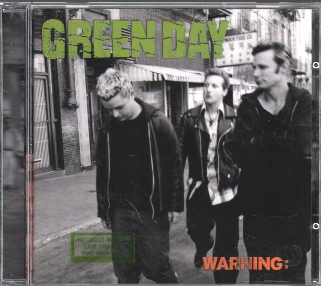 Green Day Warning CD New Mint Pop
