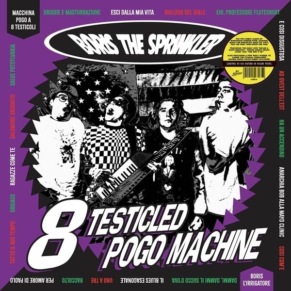 Boris The Sprinkler - 8 Testicled Pogo Machine [VINYL] - LP - New