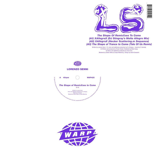 Senni Lorenzo The Shape Of Remixxxes To Come Vinyl New Mint Pop