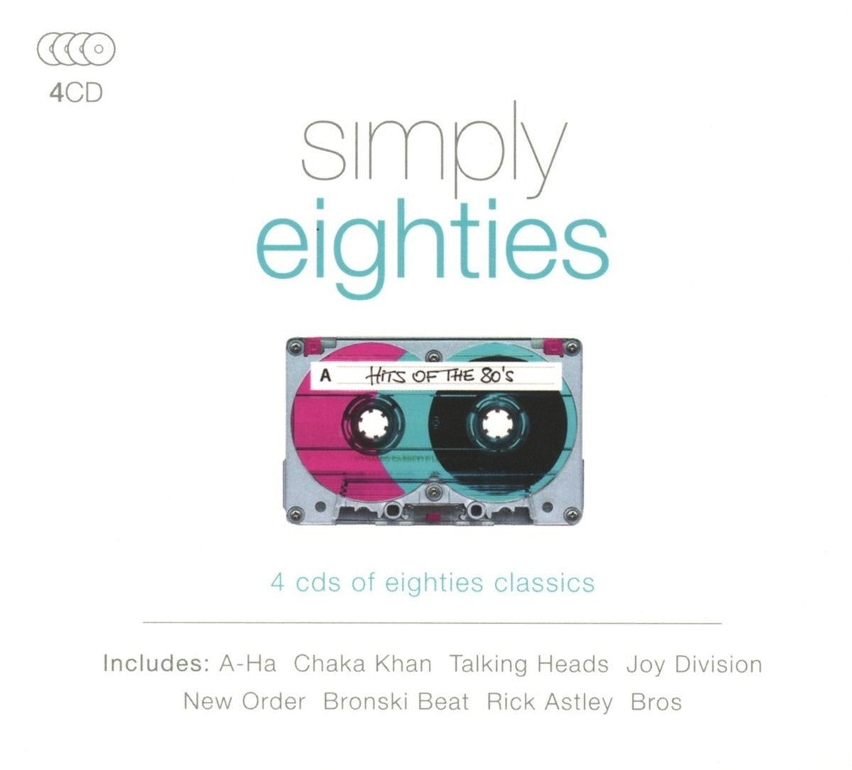 Various Artists Simply Eighties 4xCD New Mint Pop, Rock