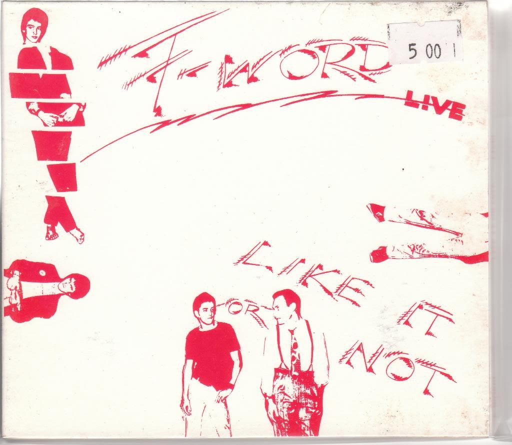 F-Word Like It Or Not CD New Mint Rock