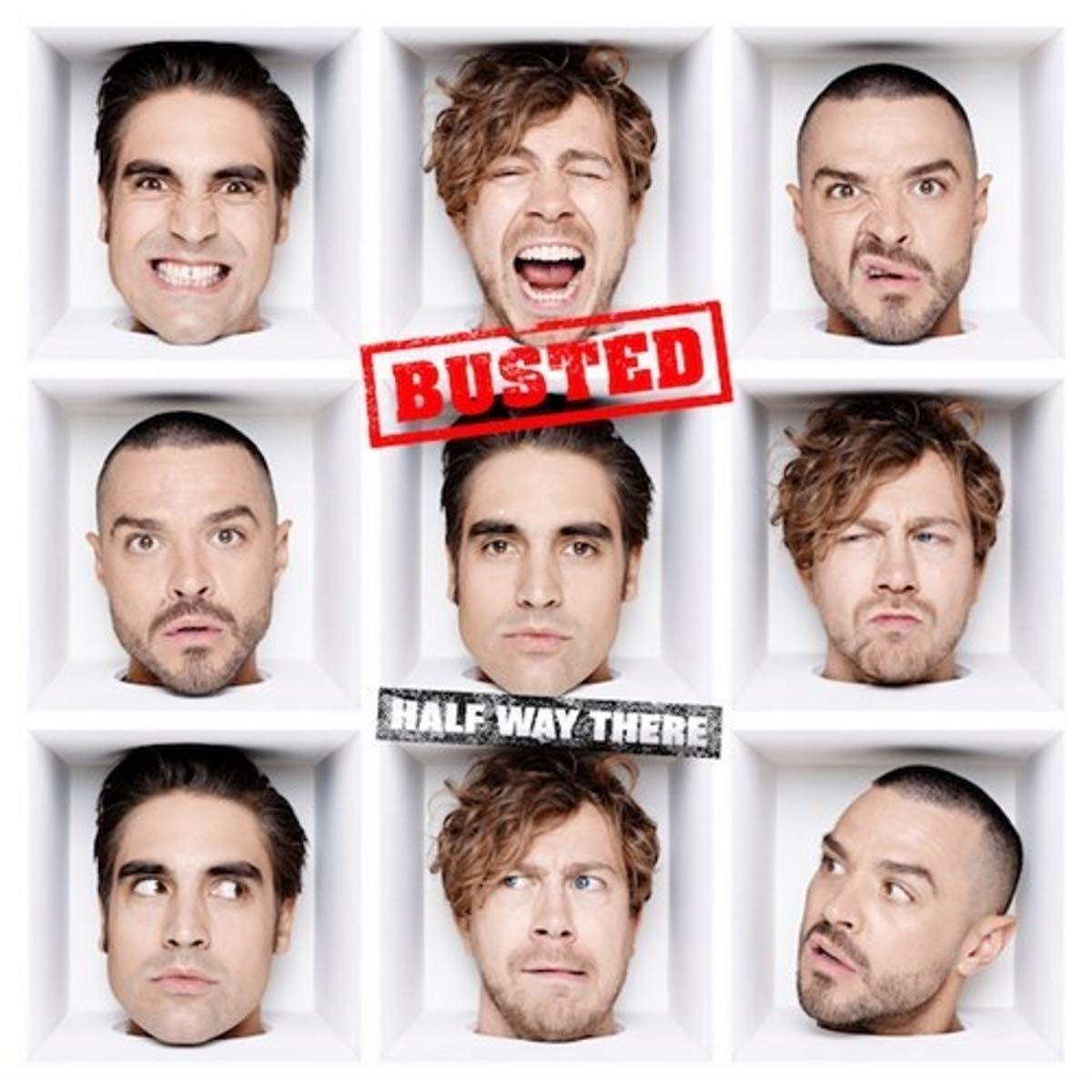 Busted Half Way There CD New Mint Rock