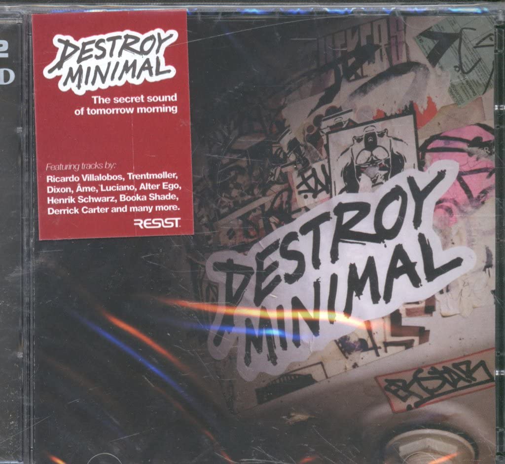 Various Artists Destroy Minimal 2xCD New Mint Electronic