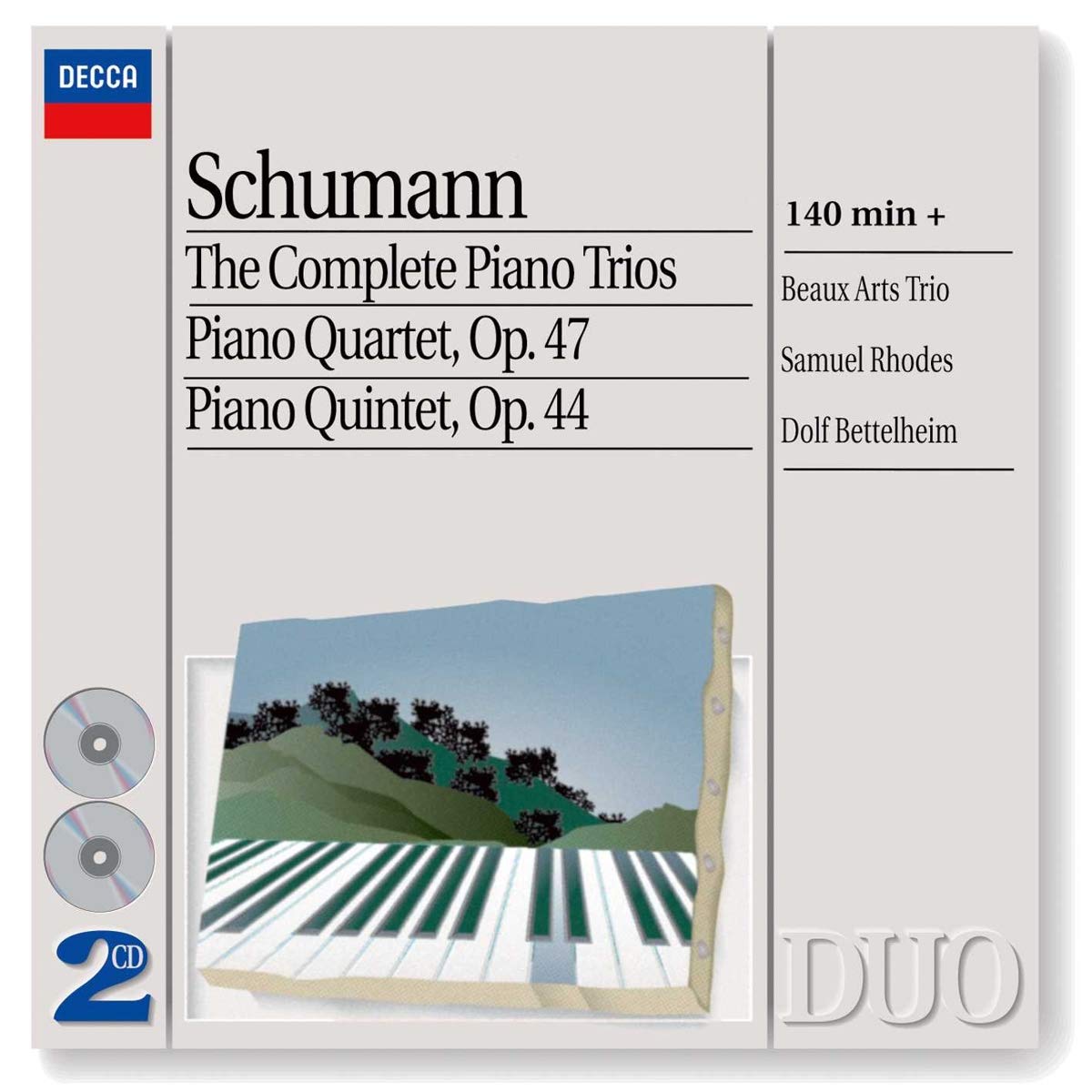 Beaux Arts Trio Schumann: The Complete Piano Trios/piano Quartet/piano Quintet 2xCD New Mint Classical
