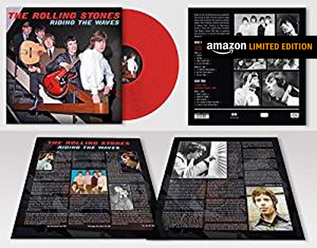 The Rolling Stones Riding The Waves (Red) Vinyl New Mint Rock