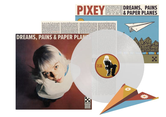 Pixey Dreams, Pains & Paper Planes (Clear) Vinyl New Mint Pop