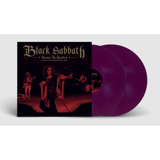 BLACK SABBATH - HEAVEN IN HARTFORD (PURPLE VINYL 2LP)