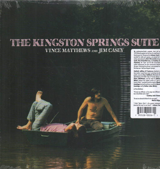 Vince Matthews And Jim Casey The Kingston Springs Suite Vinyl New Mint Rock