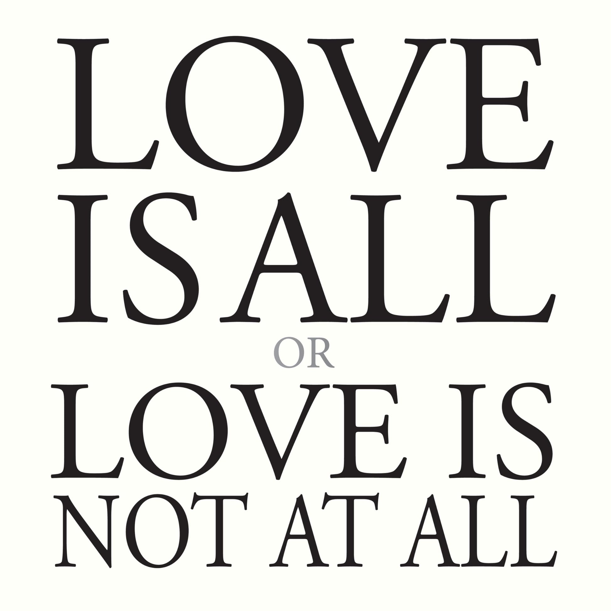 Marc Carroll Love Is All Or Love Is Not At All 2xVinyl New Mint Rock
