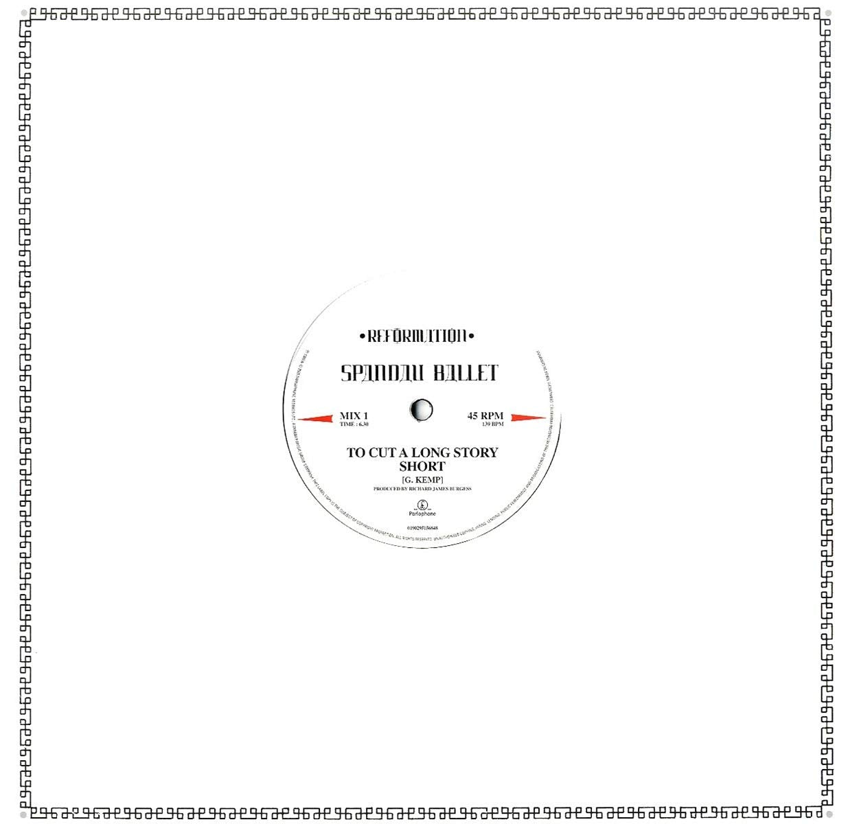 Spandau Ballet To Cut A Long Story Short Vinyl New Mint Pop