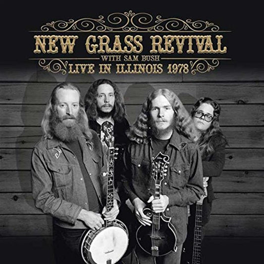 New Grass Revival With Sam Bush Live In Illinois 1978 CD New Mint