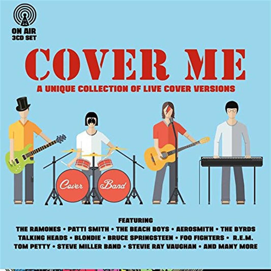 Various Cover Me - A Unique Collection Of Live Cover Versions 3xCD New Mint