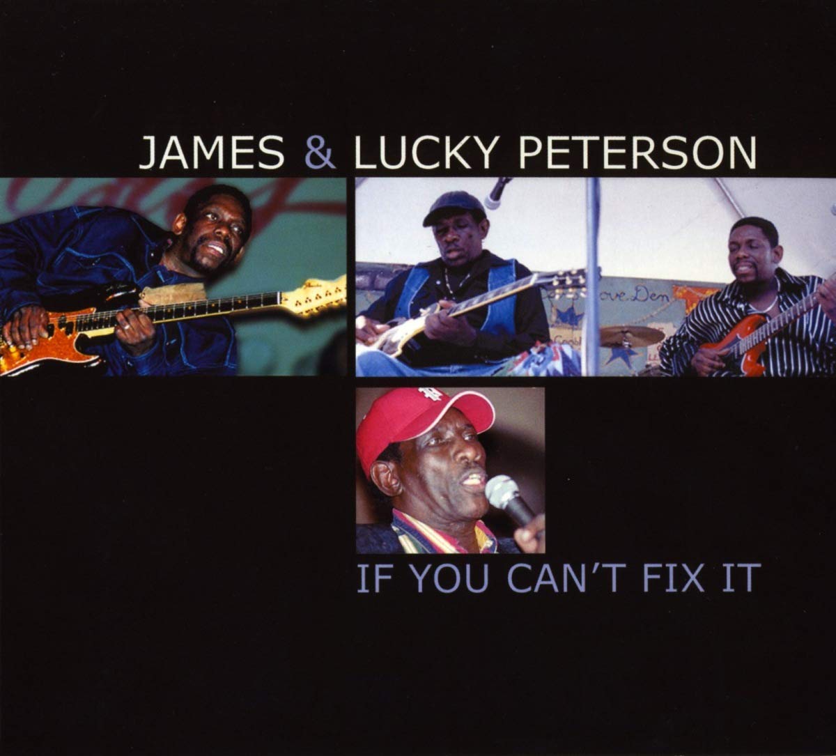 James & Lucky Peterson If You Can't Fix It CD New Mint Rock