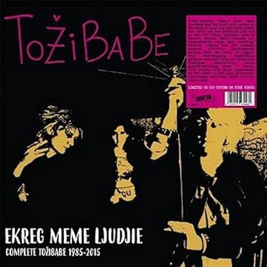 Tozibabe Ekreg Meme Ljudjie: Complete Tozibabe 1985-2015 Vinyl New Mint Rock