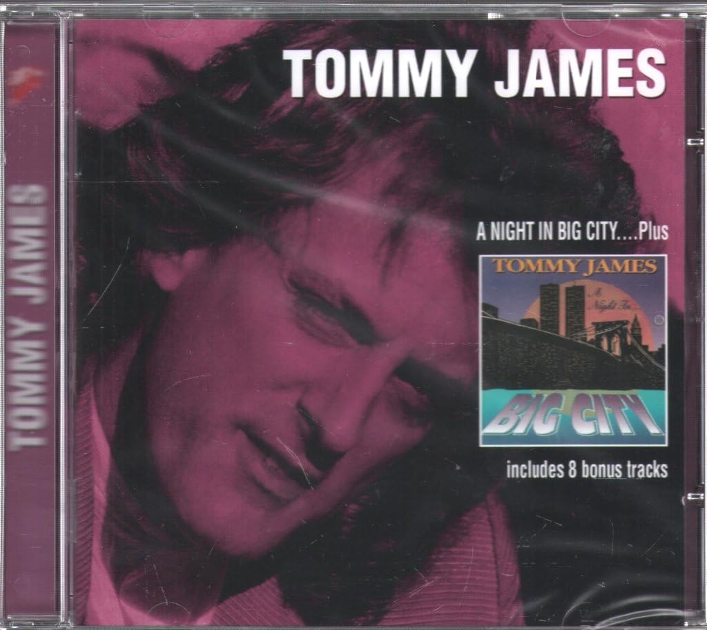Tommy James A Night In Big City CD New Mint Rock