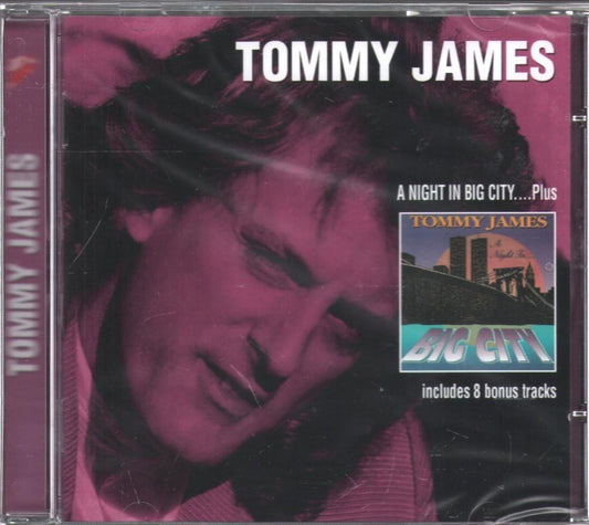 Tommy James A Night In Big City CD New Mint Rock